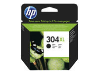 HP 304XL -  rendement lev - noir - original - cartouche d'encre