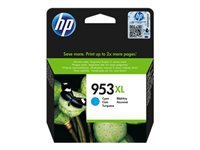 HP 953XL - a rendement eleve - cyan - originale - cartouche d'encre