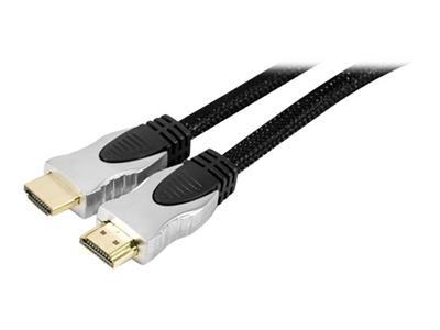 Cordon HDMI haute vitesse avec ethernet HQ  - 5,00M