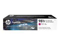HP 185 ml à rendement extrêmement élevé original PageWide cartouche d'encre pour PageWide Enterprise Color MFP 586 PageWide Managed Color E55650 Neuf - vue 7