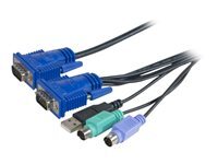 Dexlan Cable Clavier / Video / Souris (Kvm) 5 5M de Inmac Wstore