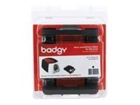Badgy - Noir / monochrome - cassette a ruban d'impression