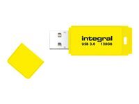 Integral Neon - Clé USB - 64 Go - USB 3.0 - jaune