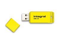 Integral Europe Integral Neon Cle Usb 64 Go Taille 3.0 Jaune de Inmac Wstore