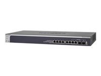 NETGEAR ProSAFE XS708T - commutateur - 8 ports - intelligent - Ordinateur de bureau, Montable sur ra