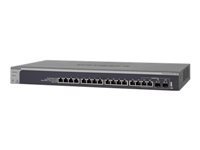 NETGEAR ProSAFE XS716T - commutateur - 16 ports - intelligent - Ordinateur de bureau, Montable sur r