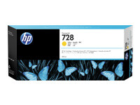 Hp Jaune 728 - 300 Ml - Original - Designjet - Cartouche D'encre - Pour Designjet T730, T830 - Image 4