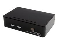 StarTech.com Switch Kvm Usb Dvi A Ports Commutateur Ecran Clavier Souris Dvi Avec Audio Et Hub Usb 2.0 1920X1200 Commutateur Ecran-Clavier-Souris/Audio/Usb Ports Taille 2 de Inmac Wstore - Image 1