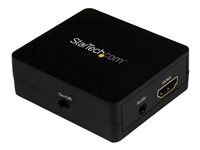 StarTech.com Extracteur audio HDMI - Convertisseur HDMI vers audio 3,5 mm - Audio stereo 2.1 - HDMI audio extractor - 1080p - extracteur de signal audio HDMI