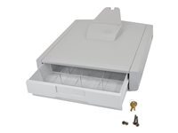 Ergotron Primary Storage Drawer, Single botier de rangement - blanc gris