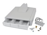 Ergotron SV43 Primary Triple Drawer for Laptop Cart composant de montage - gris, blanc