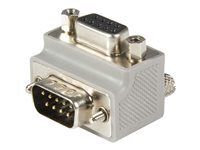 StarTech.com Adaptateur Serie Db9 Vers Db9 A Angle Droit Type Convertisseur Serie 9 Broches Vers 9 Broches M/F Adaptateur Serie Db-9 Pour Db-9 Taille 2 Gris de Inmac Wstore
