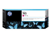 HP 745 - haute capacit - magenta - original - DesignJet - cartouche d'encre
