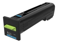 Lexmark - cyan - originale - cartouche de toner - LCCP, LRP