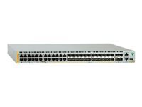 Allied Telesis AT x930-28GSTX - Commutateur - C3 - Géré + 4 x 10 Gigabit SFP+ + 24 x combo Gigabit Ethernet / SFP Gigabit - de bureau, Montable sur rack
