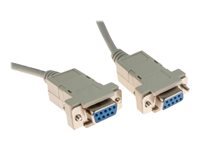 Cable null modem DB9F/F 10M