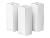 Linksys VELOP Solution Wi-Fi Multiroom WHW0303 - systeme Wi-Fi - Bluetooth 4.0, 802.11b/g/n/ac - de 