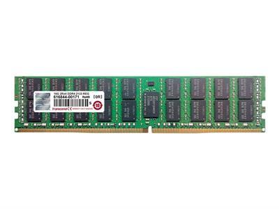 Transcend - DDR4 - module - 16 Go - DIMM 288 broches - 2400 MHz / PC4-19200 - mmoire enregistr