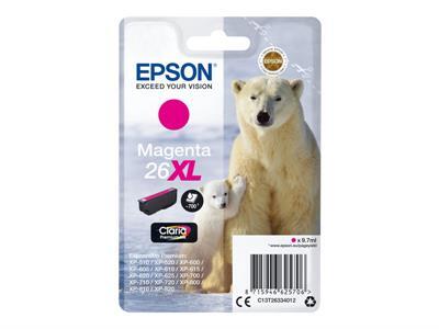 Epson 26XL - XL - magenta - original - cartouche d\'encre