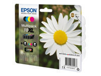Epson 18XL - pack de 4 - XL - noir, jaune, cyan, magenta - originale - cartouche d'encre