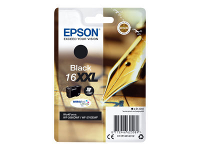 Epson 16XXL - XL - noir - originale - cartouche d\'encre