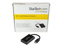 Adaptateur USB Type C StarTech HDMI 4K avec Alimentation USB - 60 Watts - Noir - Image 5