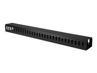 StarTech.com Panneau De Gestion De Cables 0U De 91 Cm Pour Rack Guide-Cables Avec Conduit Encoche Organisateur Pour Cables (Cmver20uf) Guide Pour Cables 20U Taille 20 Noir de Inmac Wstore