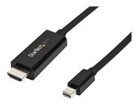StarTech.com Câble adaptateur Mini DisplayPort vers HDMI de 3 m - 4K 30 Hz Noir - vue 2