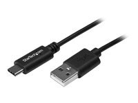 StarTech.com Cable USB 2.0 USB-C vers USB-A de 2 m - Cordon USB C vers A - Cable USB Type-C - M/M - Noir - Cable USB de type-C - 24 pin USB-C pour USB - 2 m