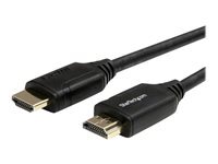 StarTech.com Cable Hdmi Grande Vitesse Haute Qualite Avec Ethernet De 3 Cordon Hdmi Vers Hdmi Cable Hdmi 2.0 4K 60 Hz (Hdmm3mp) Cable Hdmi Avec Ethernet 3 3M Noir de Inmac Wstore