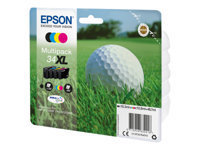 Epson 34XL - pack de 4 - XL - noir, jaune, cyan, magenta - originale - cartouche d'encre