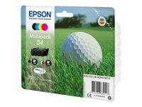 Epson 34 - pack de 4 - noir, jaune, cyan, magenta - original - cartouche d'encre