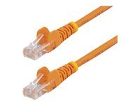 StarTech.com Cable Reseau Cat5e Utp Sans Crochet 5 Cordon Ethernet Rj45 Anti-Accroc Cable Patch Cordon De Raccordement 5 5M Orange de Inmac Wstore