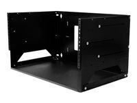 StarTech.com Rack De Serveur Mural 4U En Acier Solide Avec Etagere Integree (Wallshelf4u) Rack (Montage Mural) 4U Taille 4 Noir de Inmac Wstore