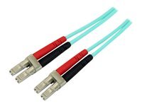 Startech.com Turquoise Câble Fibre Optique Duplex Om3 50/125 Multimode Lc/Lc - 3 M - Image 5