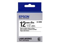 Epson LabelWorks LK-4WBN - bande d'etiquettes - 1 cassette(s) - Rouleau (1,2 cm x 9 m)