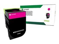 Lexmark X317 - magenta - original - cartouche de toner - LCCP, LRP