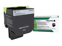 Lexmark X417 - a rendement eleve - noir - original - cartouche de toner - LCCP, LRP