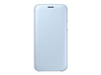 Samsung Etui Flip Wallet J5 2017 Bleu - vue 3