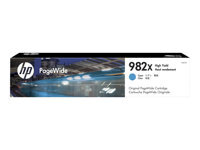 HP 982X - a rendement eleve - cyan - original - PageWide - cartouche d'encre
