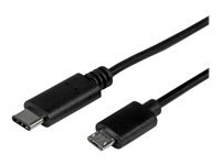 StarTech.com Cable Usb-C Vers Micro Usb De 50 Cm Cordon Usb C Vers Micro-B Cable De Charge Compatible Thunderbolt M/M Usb 2.0 Cable Usb De Type-C 24 Pin Usb-C Pour Micro-Usb De Type B 50 Cm Taille 3 Noir de Inmac Wstore