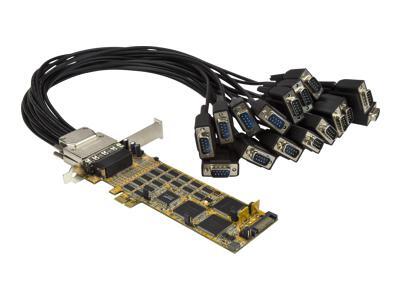 StarTech.com Carte PCI Express  16 ports srie RS232