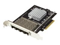 StarTech.com Carte réseau PCI Express pour serveur à 4 ports SFP+ 10 Gigabit Ethernet Chipset Intel XL710 Neuf - vue 6