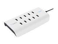 Belkin ROCKSTAR station de charge - 10 x USB de type A de 4 broches - 120 Watt
