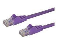 StarTech.com Cable Reseau Cat6 Utp Sans Crochet 5 Cordon Ethernet Rj45 Anti-Accroc Cable Patch Cordon De Raccordement 5 5M Violet de Inmac Wstore - Image 1
