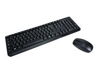 MCL Samar Ack-2012W/N Ensemble Clavier Et Souris Azerty Francais Peripherique D'entree Taille 2.4 Noir de Inmac Wstore