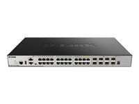 D-Link DGS 3630-28TC - commutateur - 28 ports - Gr - Montable sur rack