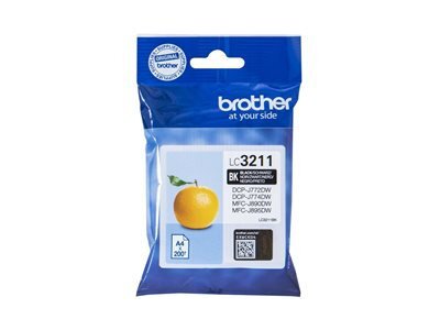 Brother LC3211BK - noir - original - cartouche d\'encre
