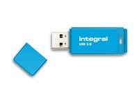 Integral Europe Integral Neon Cle Usb 128 Go Taille 3.0 Bleu de Inmac Wstore