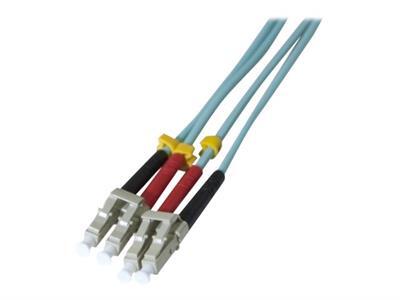 Jarretire optique duplex HD multi OM3 50/125 LC-UPC/LC-UPC aqua - 2 m